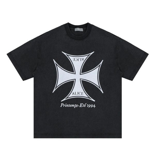 Acid Wash Graphic T.Shirt